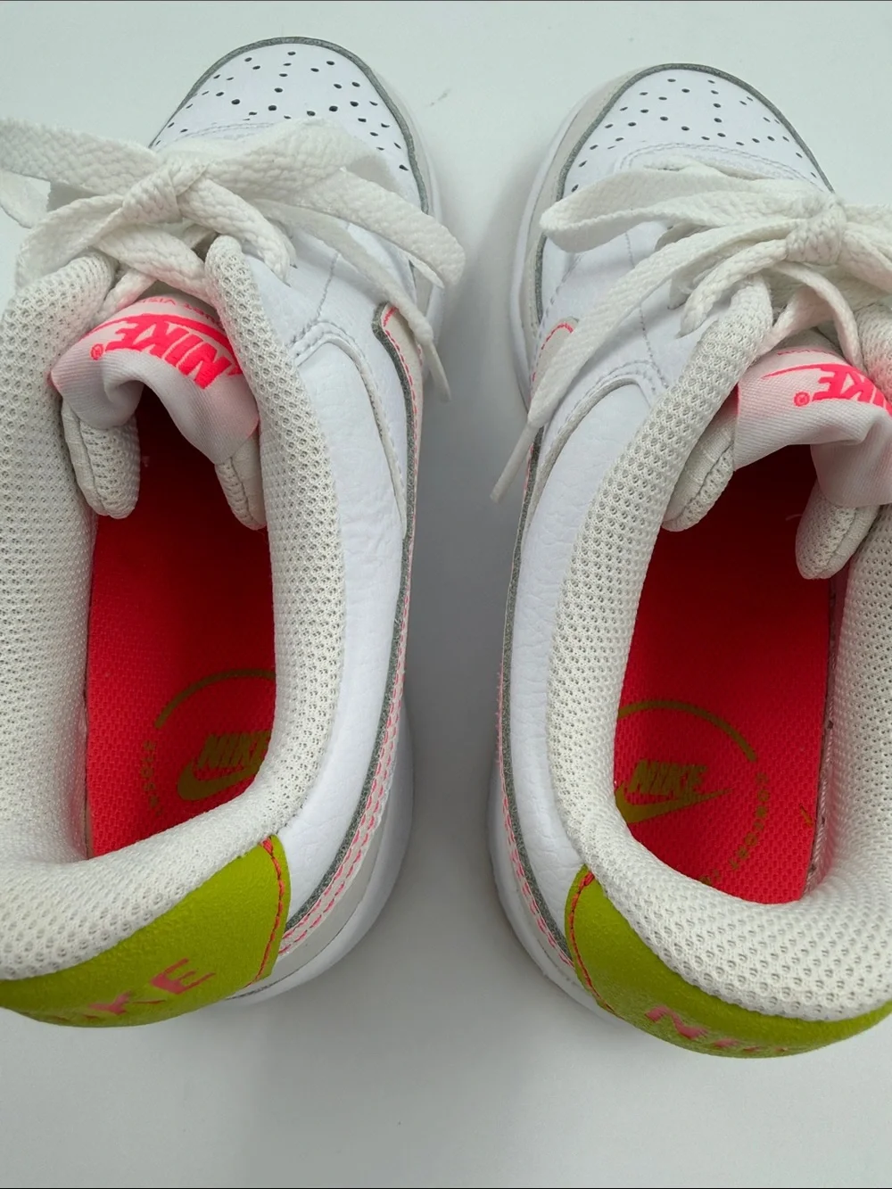 Nike Court Vision Low 'White Pink' (Style Code: FJ4569-100) Women's Size 8.0